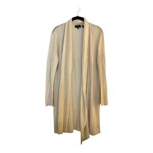Theory Shawl Cardigan in Light Linen Size S